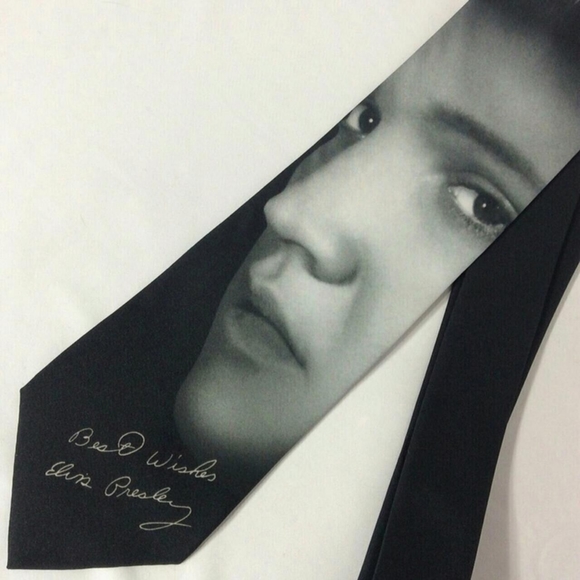 Other - Vintage Rare 1998 Elvis  Presley Neck Tie by Ralph Marlin